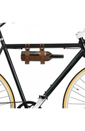 Bar Amigos Fahrrad-Weinflaschenhalter aus Leder ideal für Radfahrer für ein Picknick oder einen Tagesausflug
