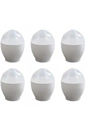 Hemoton 6 Stück Mikrowelle Ei Mini Wilderer Eierbecher Ei Kochen Küchenwerkzeug für Küche Restaurant
