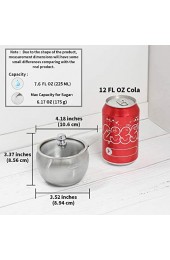 Newness Zuckerdose mit Löffel und Transparenter Glasdeckel Funktion Zuckerbehälter Container Zucker für Küche und Heimat 225 ML (7.6 OZ)