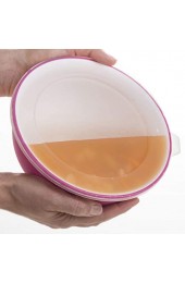 Omada Design Schüssel (3 5 Liter) mit Deckel aus Polypropylen und Integrierten Antimikrobiellen Mitteln eliminiert Bakterien und Pilze. Sanaliving Linea „Made in Italy“ Weiß und Apfelgrün