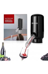 EWCover Elektrischer Weinbelüfterausgießer automatisch One-Touch-Smart-Weindekanter und Weinspenderpumpe