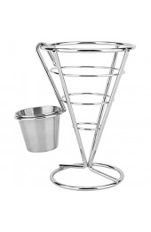 Pommes Frites Pommes Frites Stand Buffet Cone Snacks Display Stand Pommes Frites Körbe(Single Cup)