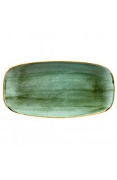 Churchill Stonecast -Oblong Plate Platte- 29 8x15 3cm Farbe wählbar (Samphire Green)
