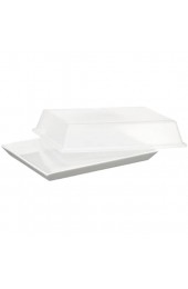 Arzberg Form 3330 Küchenfreunde Platte mit Deckel transparent 15 x 20cm im Geschenkkarton