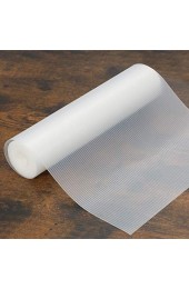 Esyhomi Schubladenmatte 30x610CM Zuschneidbar Transparent wasserdichte Antirutschmatte Schrankmatte Kühlschrankmatten für Kühlschrank und Schublade