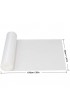 Esyhomi Schubladenmatte 45x610CM Transparent wasserdichte Zuschneidbar Antirutschmatte Schrankmatte Kühlschrankmatten für Kühlschrank und Schublade